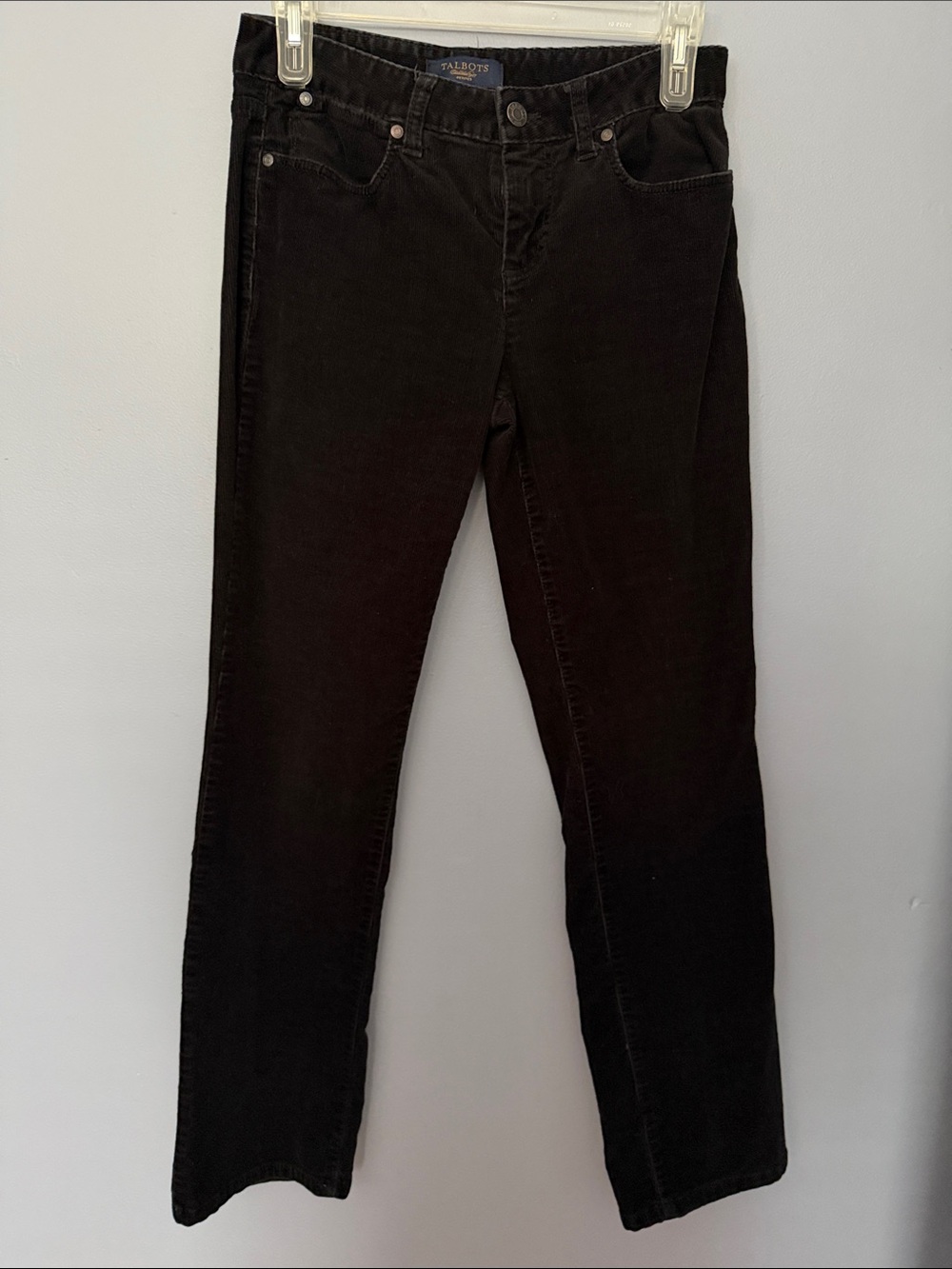 Talbots Black Straight-Leg Jeans - High Rise - Picture 2 of 10